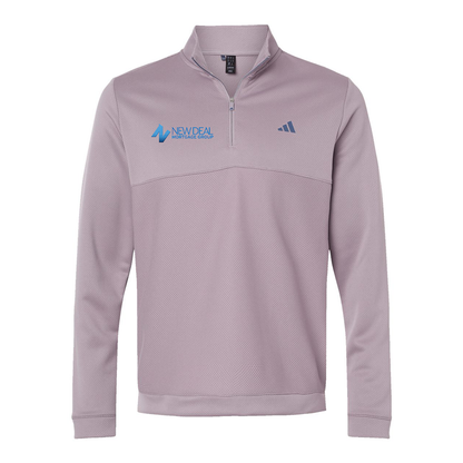 Adidas Ultimate365 Textured Quarter-Zip Pullover A2001