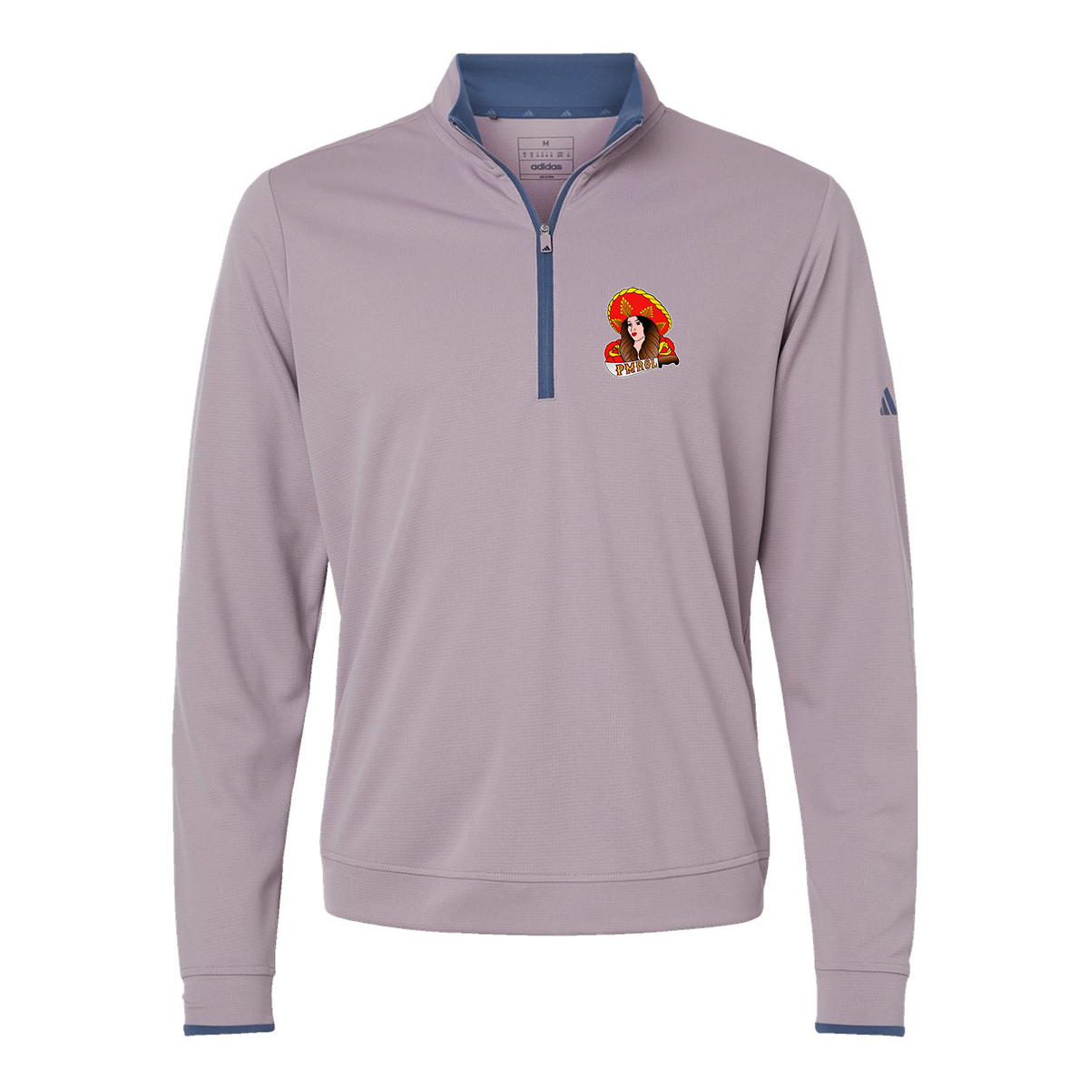 Adidas Lightweight Quarter-Zip Pullover A2002, Full Color