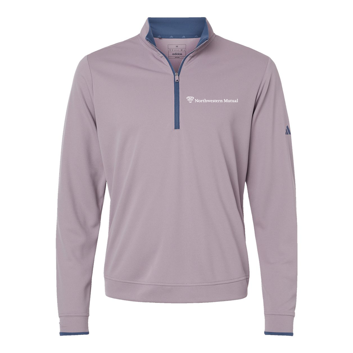 Adidas Lightweight Quarter-Zip Pullover A2002, Screen Print