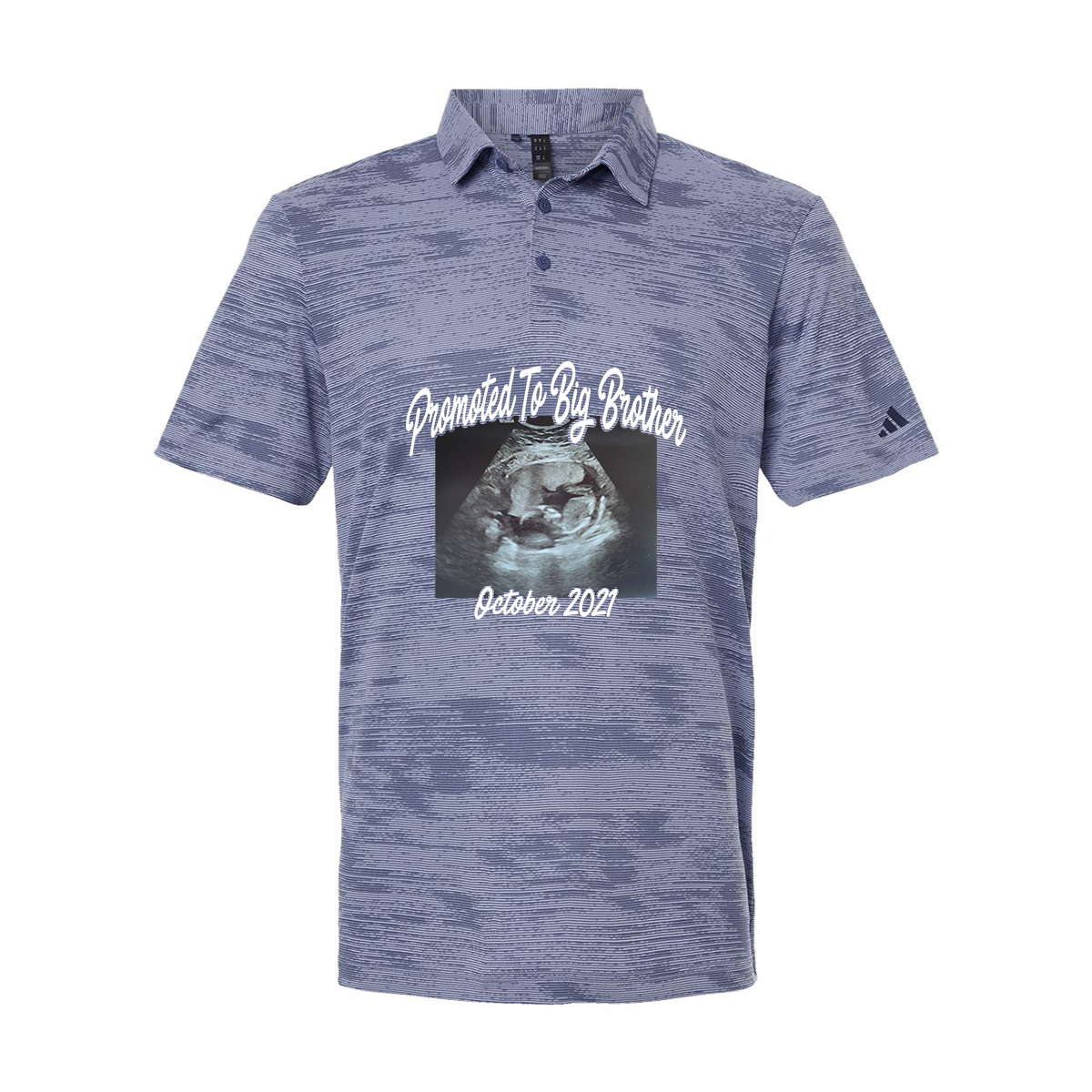 Adidas Ultimate365 Textured Stripe Polo A2005, Full Color