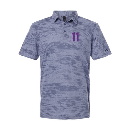 Adidas Ultimate365 Textured Stripe Polo A2005, Screen Print