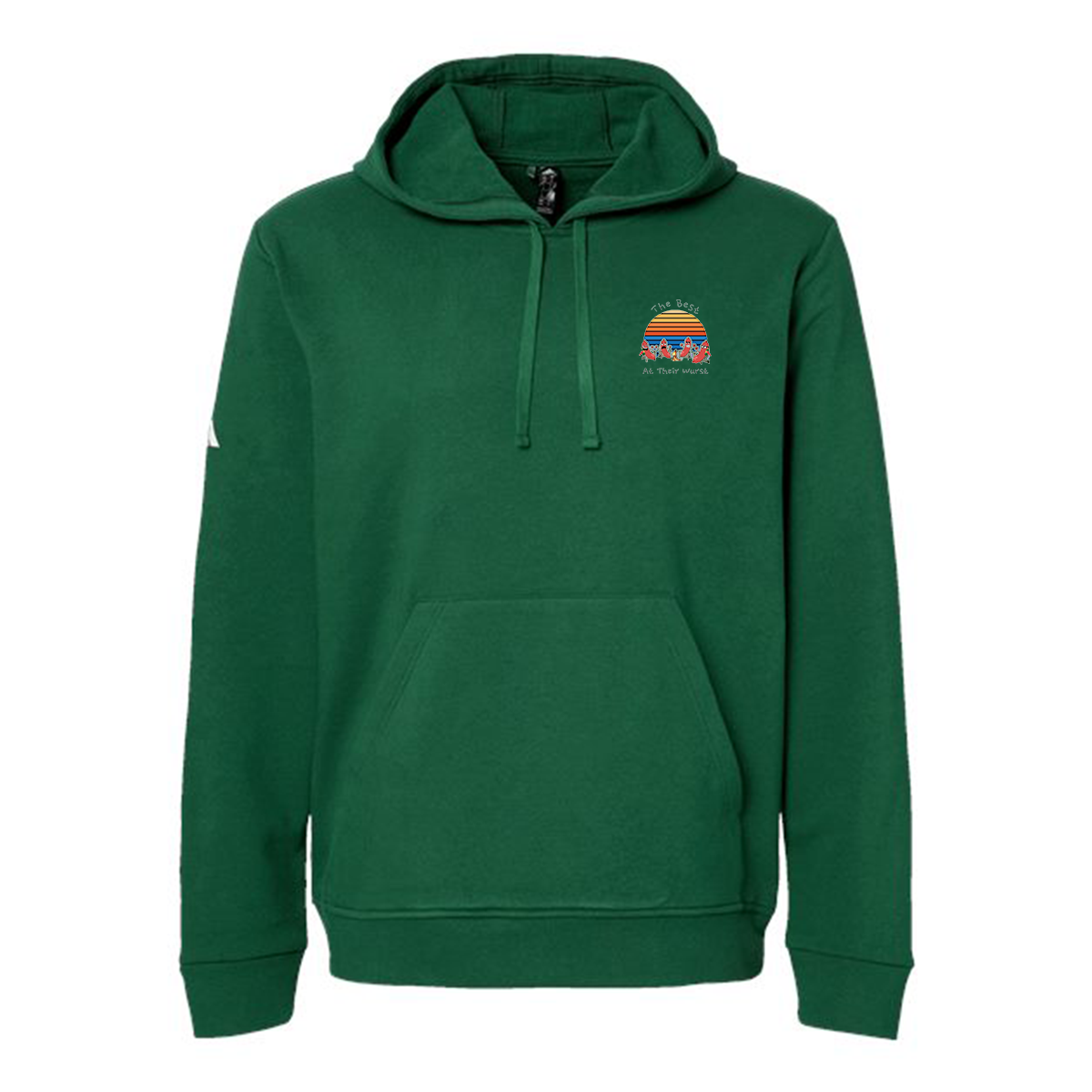 Adidas Fleece Hooded Sweatshirt A432, Full Color
