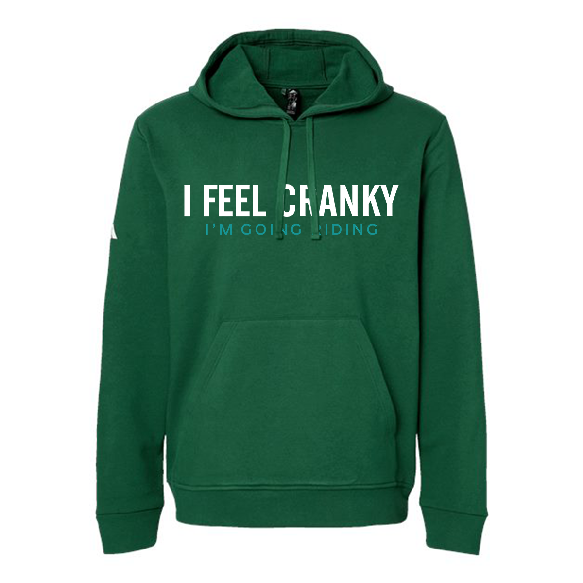 Adidas Fleece Hooded Sweatshirt A432, Screen Print