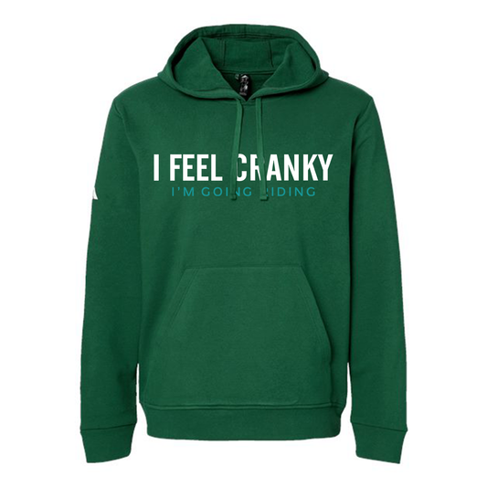 Adidas Fleece Hooded Sweatshirt A432, Screen Print