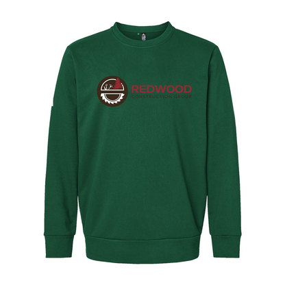 Adidas Fleece Crewneck Sweatshirt A434, Screen Print