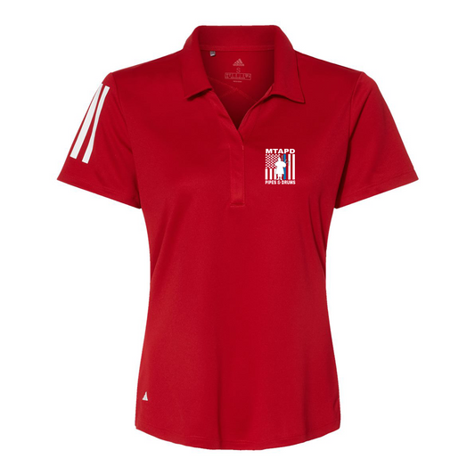 Adidas Women's Floating 3-Stripes Polo A481, Full Color