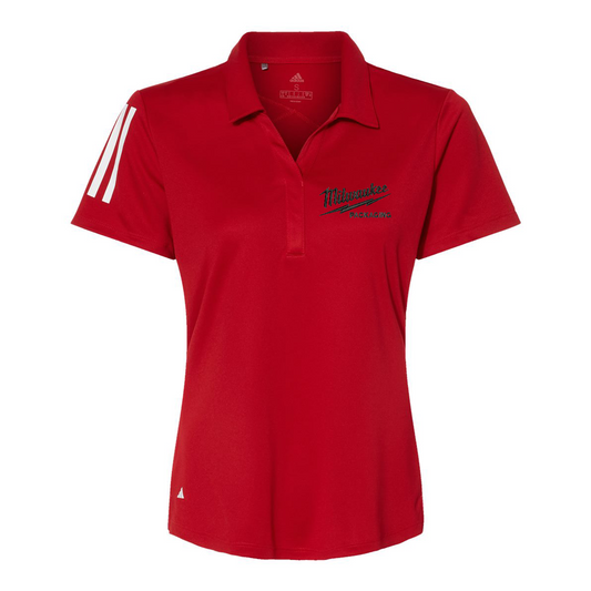 Adidas Women's Floating 3-Stripes Polo A481