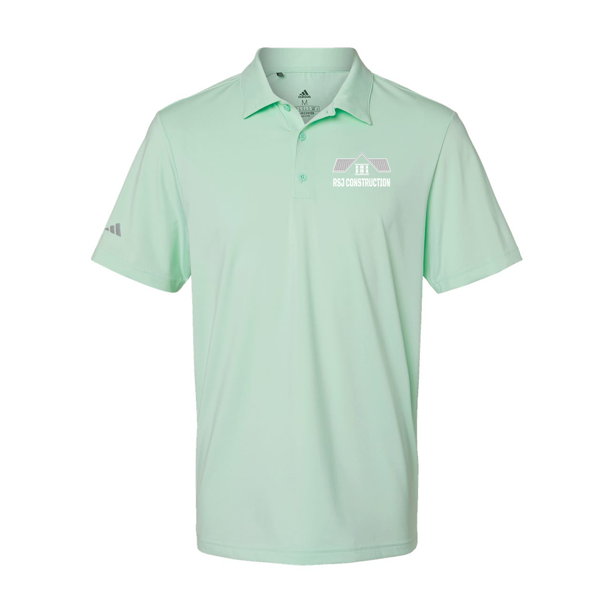 Adidas Ultimate Solid Polo A514, Screen Print