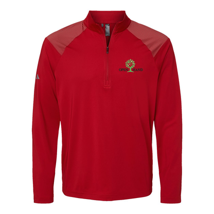 Adidas Shoulder Stripe Quarter-Zip Pullover A520