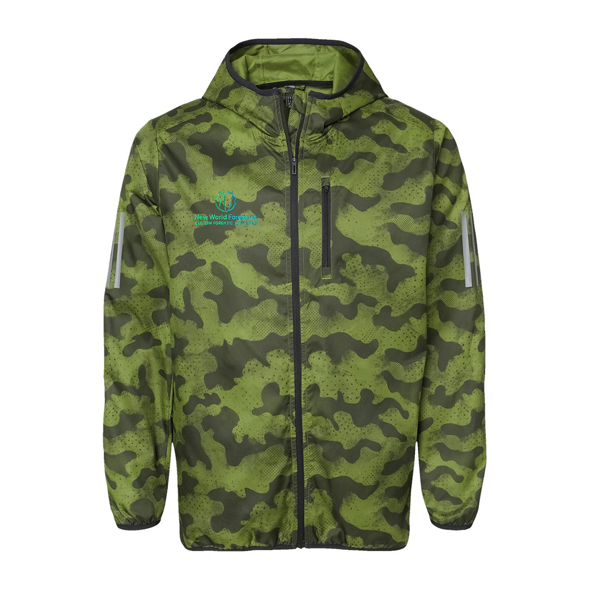 Adidas Hooded Full-Zip Windbreaker A524