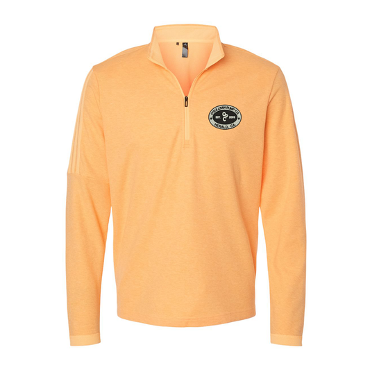 Adidas 3-Stripes Quarter-Zip Sweater A554