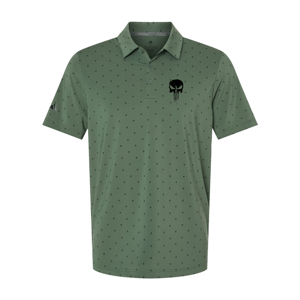 Adidas Pine Tree Polo A574, Screen Print