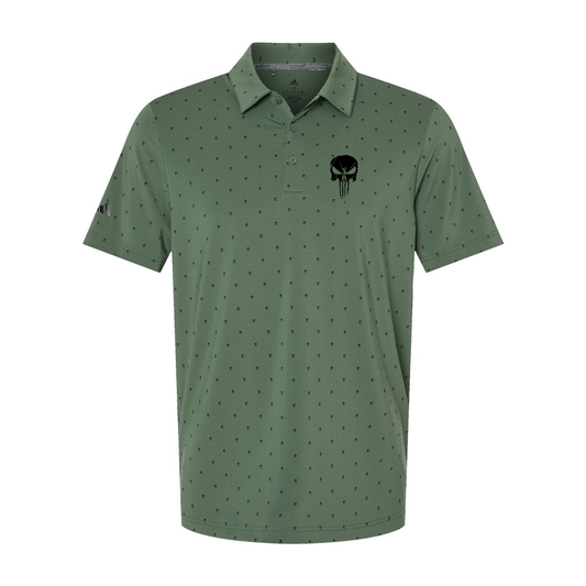 Adidas Pine Tree Polo A574, Screen Print