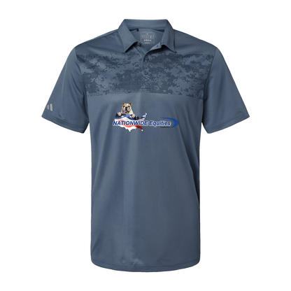 Adidas Camo Chest Print Polo A585, Full Color