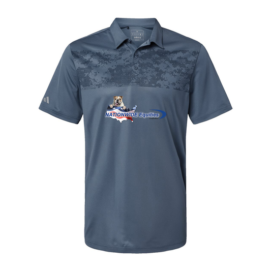 Adidas Camo Chest Print Polo A585, Full Color