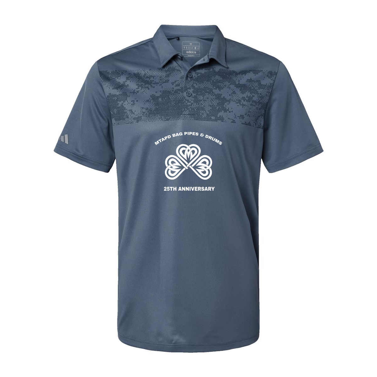 Adidas Camo Chest Print Polo A585, Screen Print