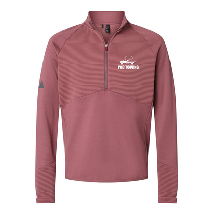 Adidas Quarter-Zip Pullover A587, Screen Print