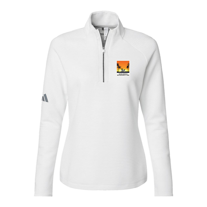 Adidas Women's Spacer Quarter-Zip Pullover A589, Full Color