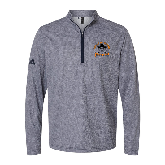 Adidas Space Dyed Quarter-Zip Pullover A593, Full Color