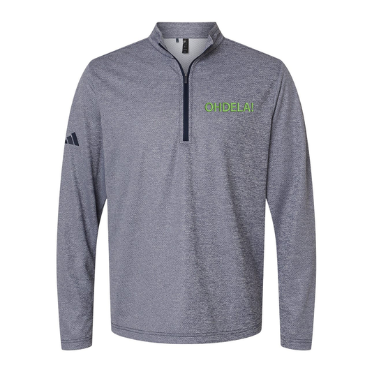 Adidas Space Dyed Quarter-Zip Pullover A593