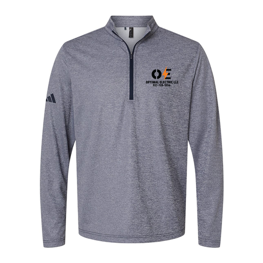 Adidas Space Dyed Quarter-Zip Pullover A593, Screen Print