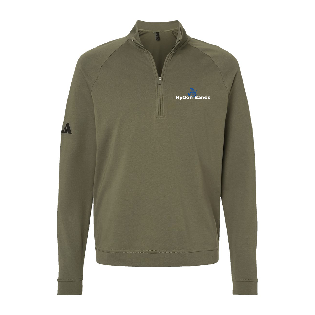 Adidas Club Quarter-Zip Pullover A598, Screen Print