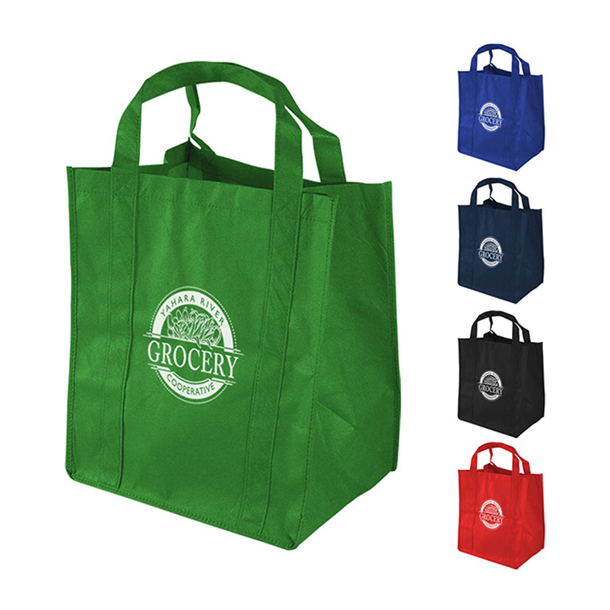 Big Grocer  15" x 13" x 10" Tote, Full Color