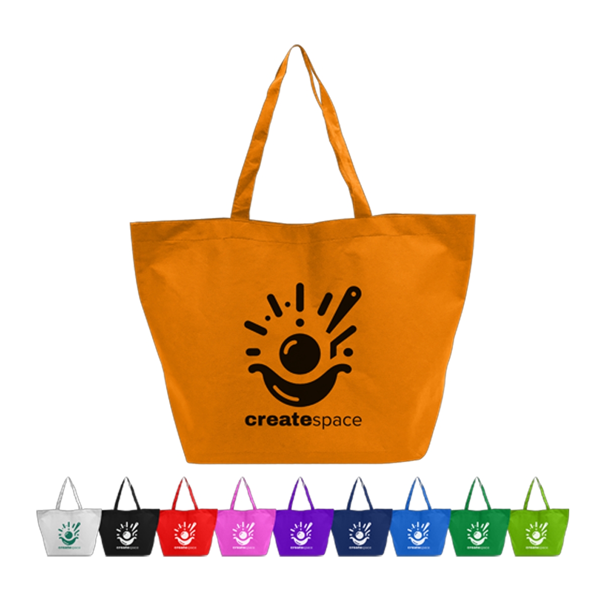 Companion Tote Bag 20" x 13" x 8" deep, Full Color