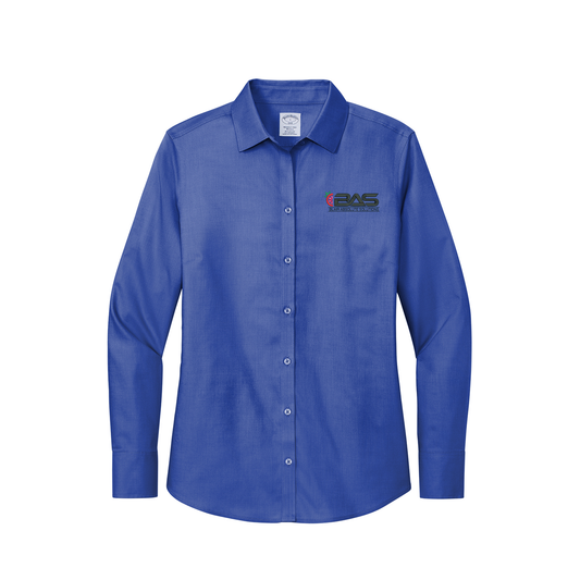 Custom Women's Dress Shirts with Logo for Teams | Embroidered Custom Women's Dress Shirts with Logo for Teams | Embroidered