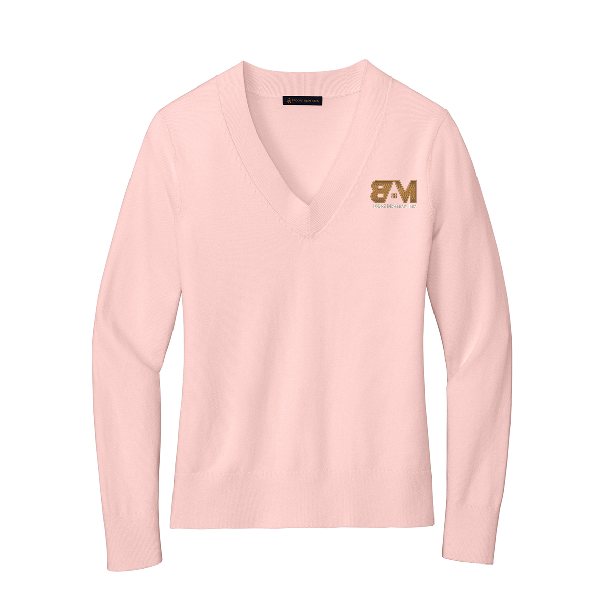 Brooks Brothers® Women’s Cotton Stretch V-Neck Sweater