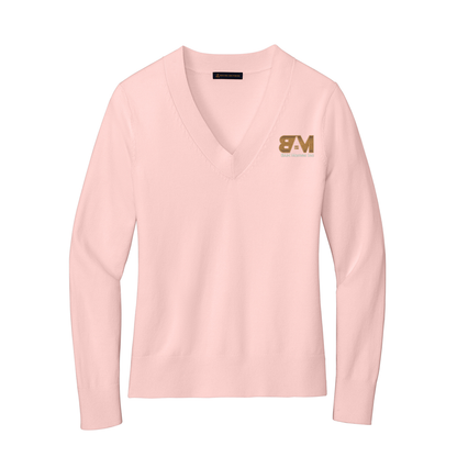 Brooks Brothers® Women’s Cotton Stretch V-Neck Sweater