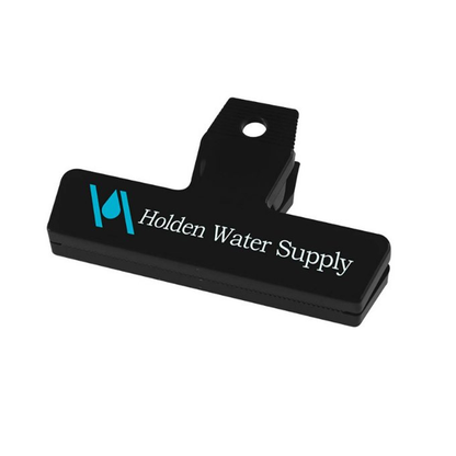 4" Bag Clip, Pad Print