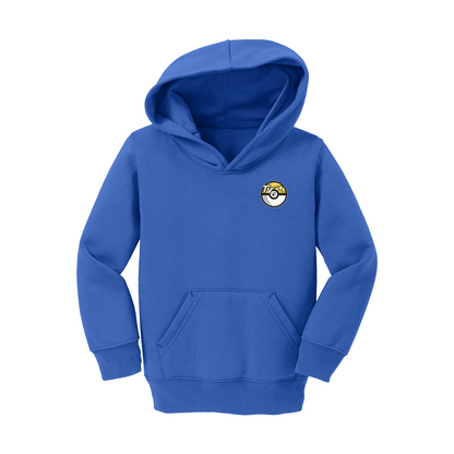 Port & Company® Toddler Core Fleece  Pullover Hooded Sweatshirt, Full Color