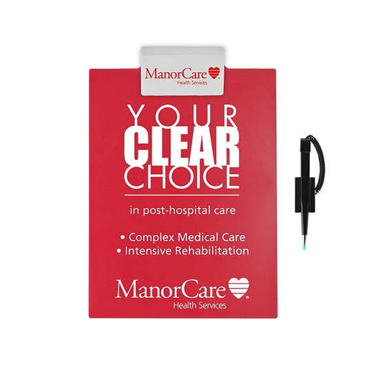 Letter Clipboard with Pen, Screen Print