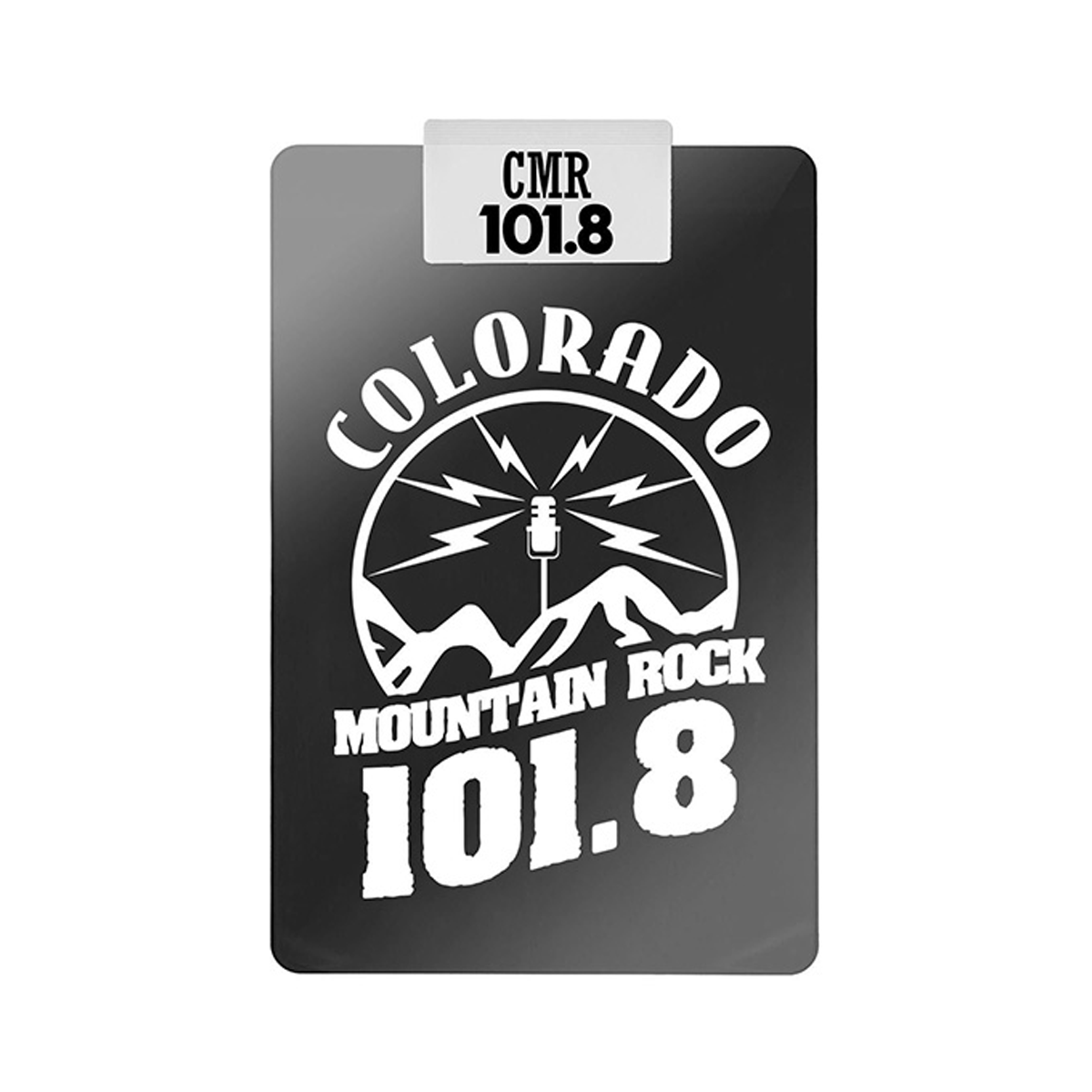 Transparent Clipboard with 4" Clip, Screen Print