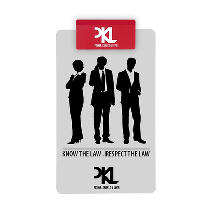 Legal Clipboard with Jumbo Clip, Screen Print