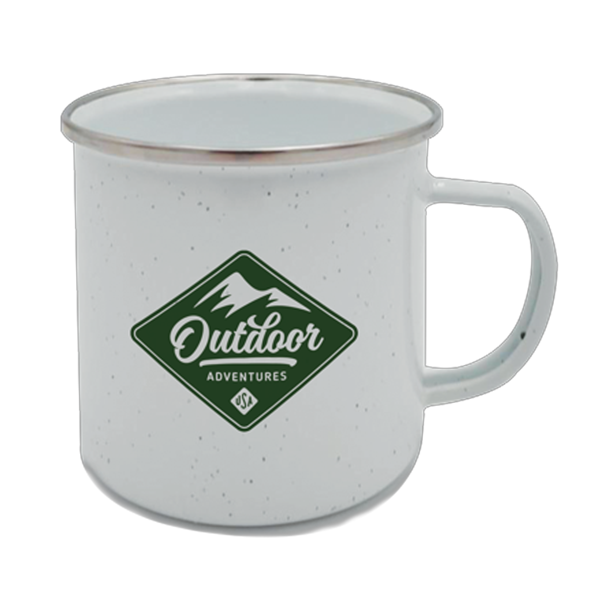 The Camper 16 oz Campfire Mug, Screen Print