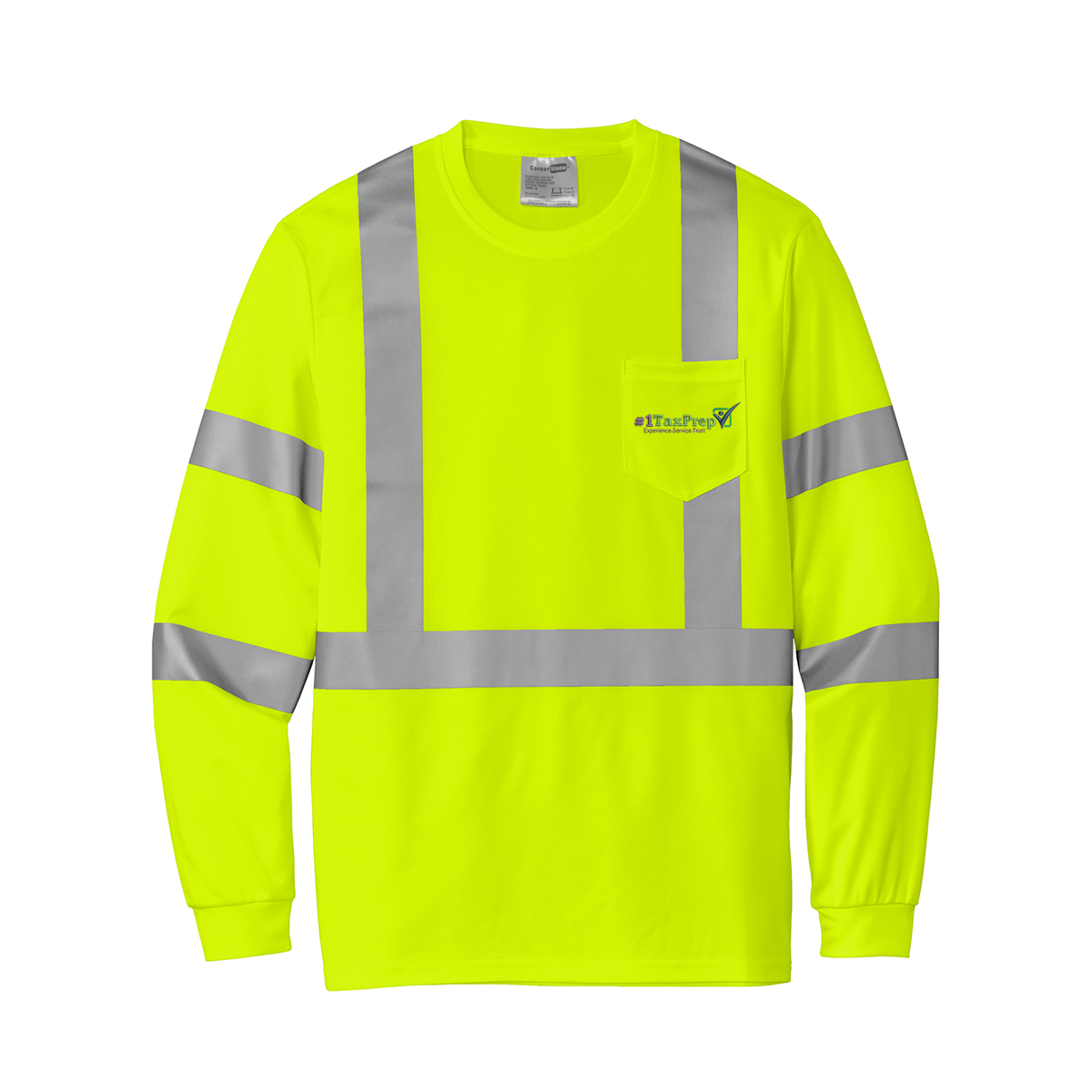 CornerStone® ANSI 107 Class 3 Mesh Long Sleeve Tee