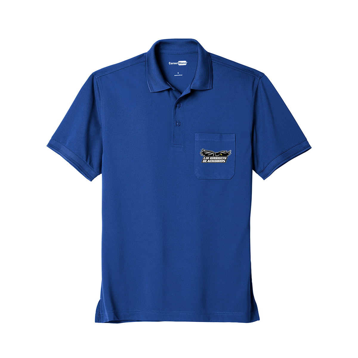 CornerStone ® Industrial Snag-Proof Pique Pocket Polo, Full Color