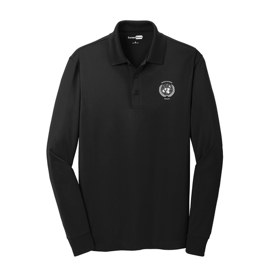 CornerStone® Select Snag-Proof Long Sleeve Polo, Screen Print
