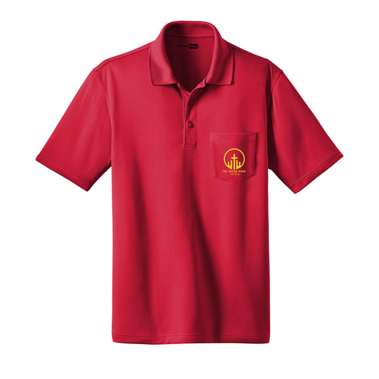 CornerStone Select Snag-Proof Pocket Polo, Screen Print