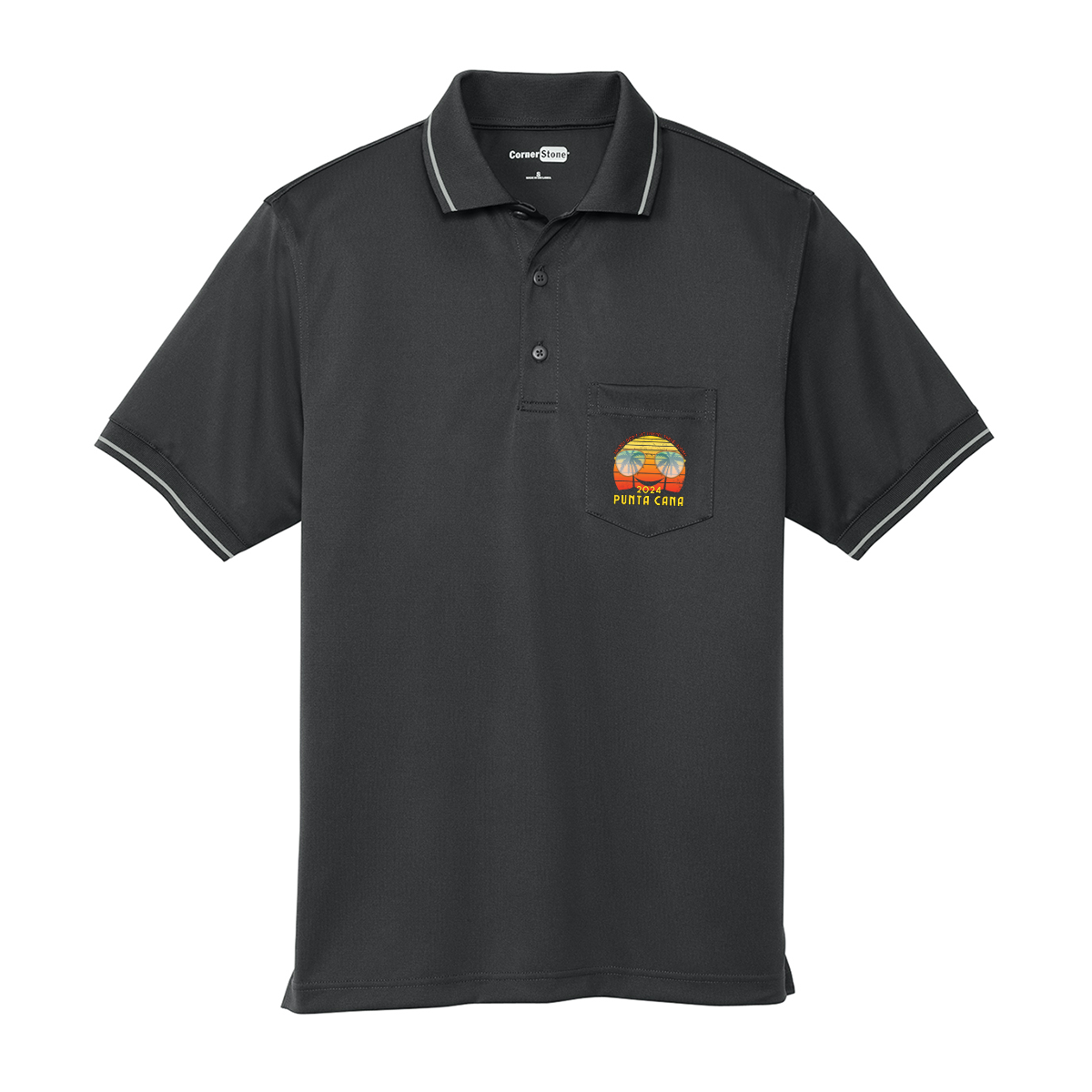 CornerStone ® Select Lightweight Snag-Proof Enhanced Visibility Polo, Full Color