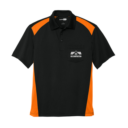 CornerStone Select Snag-Proof Two Way Colorblock Pocket Polo, Screen Print