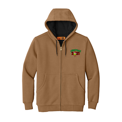 CornerStone® Heavyweight Full Zip Hooded Sweatshirt with Thermal Lining, Full Color