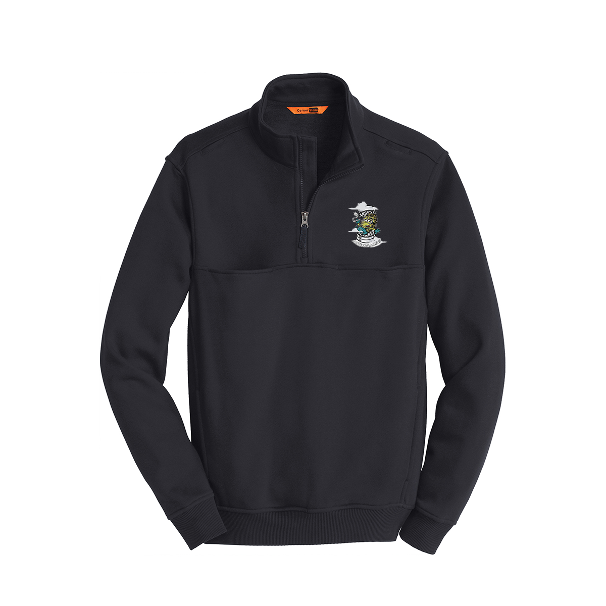 CornerStone® 1/2-Zip Job Shirt, Full Color