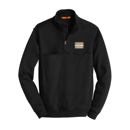 CornerStone® 1/2-Zip Job Shirt Full Color Patch