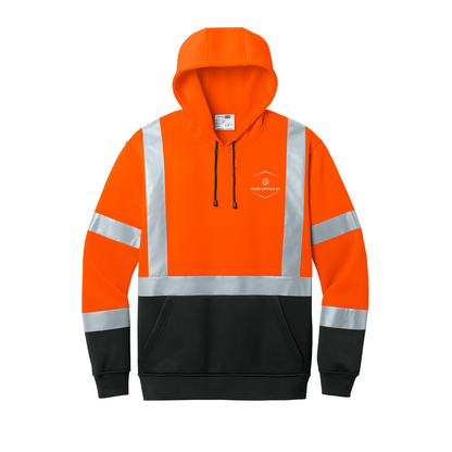 CornerStone® ANSI 107 Class 3 Heavy-Duty Fleece Pullover Hoodie, Screen Print