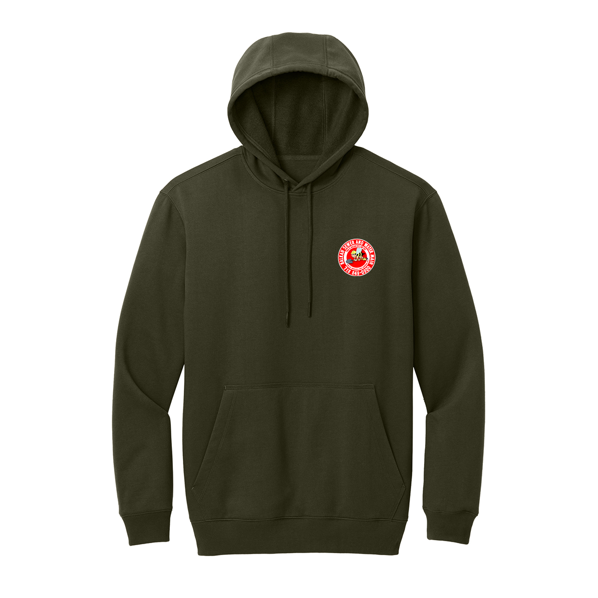 CornerStone® Tough Fleece Pullover Hoodie, Full Color