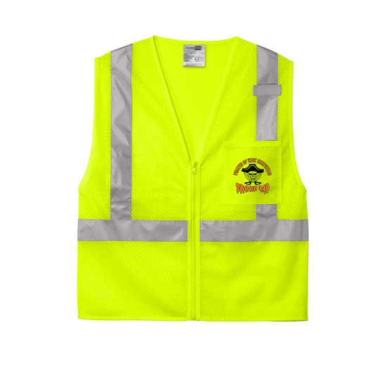 CornerStone® ANSI 107 Class 2 Mesh Zippered Vest, Full Color