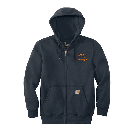 Carhartt ® Rain Defender ® Paxton Heavyweight Hooded Zip-Front Sweatshirt, Printed
